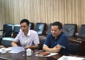 深圳市城管局分類中心調(diào)研快遞包裝回收利用情況