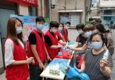 勸業(yè)場街開展垃圾分類定時定點投放啟動儀式