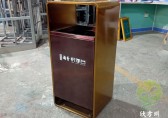 小區(qū)電梯口電鍍不銹鋼垃圾桶提升品質(zhì)與實用的完美方案