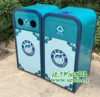 公園分類鋼制垃圾桶如何識(shí)別好壞？